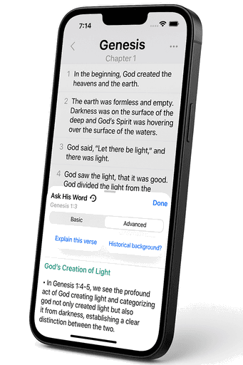 Ask His Word app icon